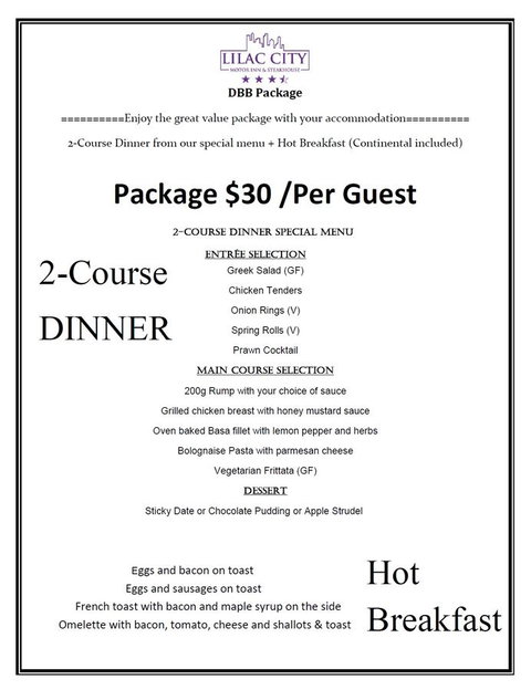 Lilac City Motor Inn & Steakhouse - New Castle Holiday 18