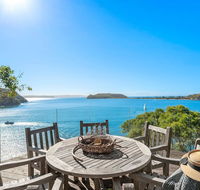 Cape Mackerel Cabin with Magic Palm Beach  Pittwater Views - New Castle Holiday
