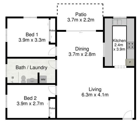 Spacious 2 Bedroom Beach Side Apartment - Close To Shopping Centre With Coles, Health Food Shop, Sushi, Pizza, Cafes, Hairdresse - New Castle Holiday 2