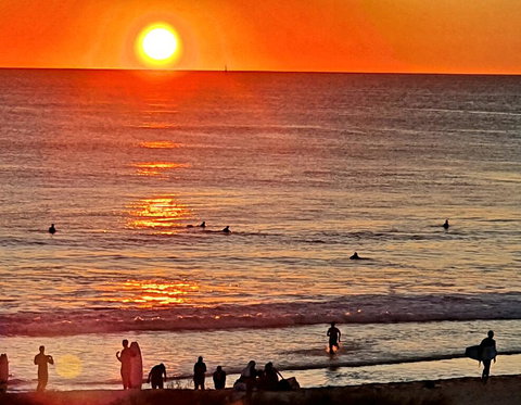 Sunset On Esplanade - New Castle Holiday 0