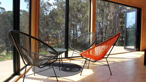BAY OF FIRES ECO HUT Off Grid Experience At Binalong Bay - New Castle Holiday 11