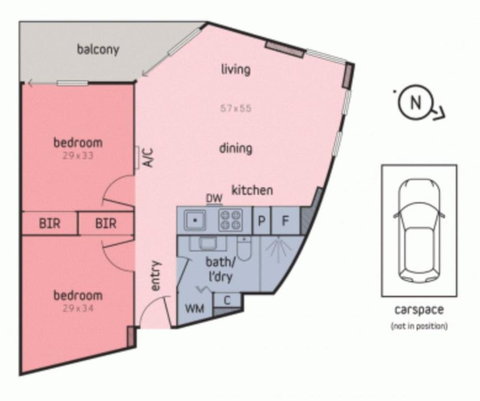 2Bedroom Apartment With Views In Docklands Next To CBD & Marvel Stadium - New Castle Holiday 15