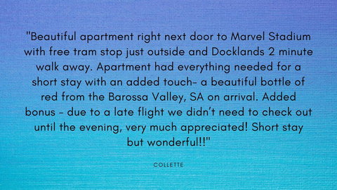 2Bedroom Apartment With Views In Docklands Next To CBD & Marvel Stadium - New Castle Holiday 9