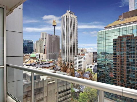 Accommodation Sydney - Kent Street Sydney CBD Top Floor 2 Bedroom Apartment With Balcony - New Castle Holiday 3