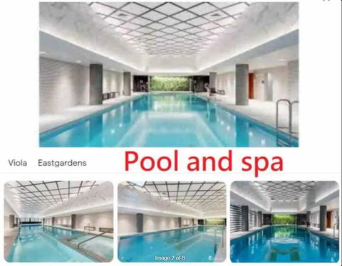 Amazing 1 Bedroom Apt With Large Living & Extra Sleeping Space -up To 5 Ppl Plus Gym Jacuzzi Spa Pool Sauna And Garden With BBQ - New Castle Holiday 1
