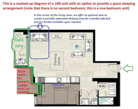 Amazing 1 Bedroom Apt With Large Living & Extra Sleeping Space -up To 5 Ppl Plus Gym Jacuzzi Spa Pool Sauna And Garden With BBQ - New Castle Holiday 4