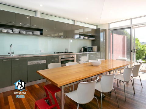 Architect Designed House Nestled In The Dunes - New Castle Holiday 3