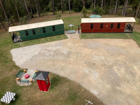 Nambucca Valley Train Carriages - New Castle Holiday 1