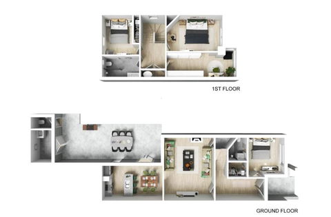 NEWLY RENOVATED LARGE 3.5 BDRM HOUSE! BEST OF MELB - New Castle Holiday 1