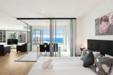 Q Tower Amazing Ocean Views 22nd Level Heated Pools Sleeps 6 - Optimise BNB - New Castle Holiday 1