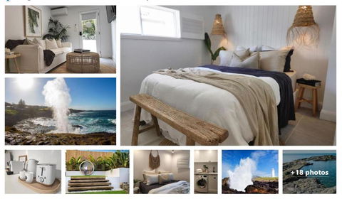 SALTY PALMS -Seaside Studio Apartment - New Castle Holiday 0