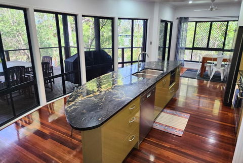 EUROLIE ON HIGH At Kingfisher Bay Fraser Island - New Castle Holiday 3