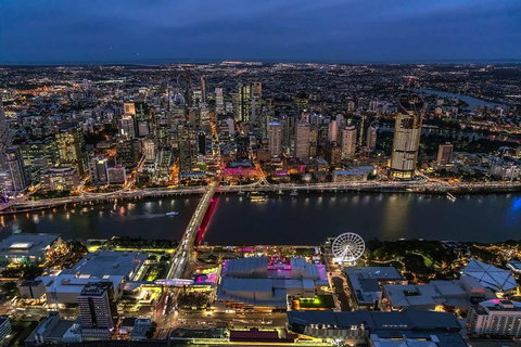 Brisbane City - Private Helicopter Sunset Flight - 25min - New Castle Holiday 5