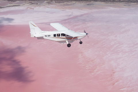 Pink Lake + Abrolhos Islands Scenic Flight - New Castle Holiday 2