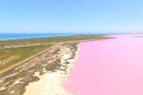 Pink Lake + Abrolhos Islands Scenic Flight - New Castle Holiday 4