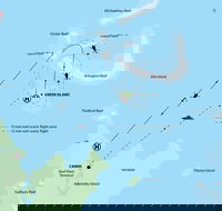 Fly to Green Island - Cruise Return - New Castle Holiday