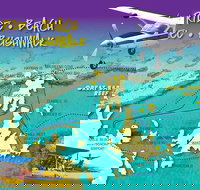 Scenic Flight - Great Barrier Reef Heart Reef Whitehaven Beach  Hill Inlet - New Castle Holiday