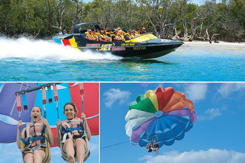 Gold Coast Jetboat And Parasail Combo - For 2 People - New Castle Holiday 1