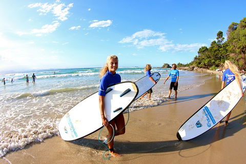 Byron Bay Combo: Minyon Falls And Hinterland Day Trip And Learn To Surf At Byron Bay - New Castle Holiday 1