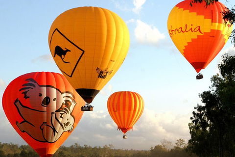 Natural Bridge & Springbrook Waterfalls Tour + Hot Air Balloon With Breakfast - New Castle Holiday 0