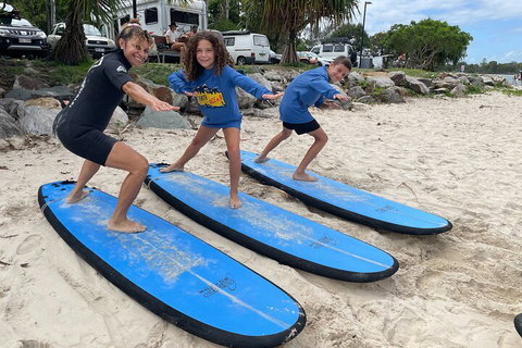 Private Beginners Surf Lessons, Noosa World Surf Reserve - New Castle Holiday 4