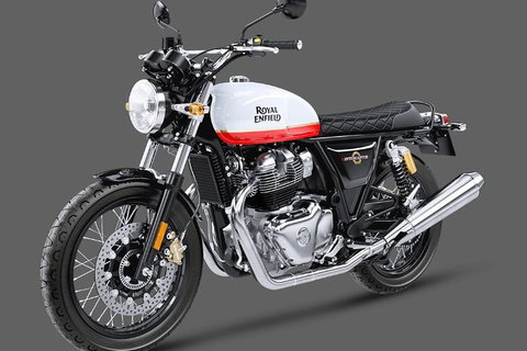 Royal Enfield Interceptor 650cc - New Castle Holiday 2