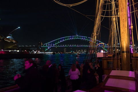 Vivid Tall Ships Dinner Cruise On Sydney Harbour - New Castle Holiday 3