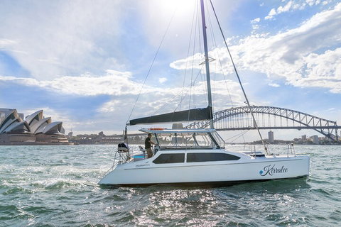 Vivid 90-Minute Sydney Harbour Catamaran Cruise With BYO Drinks - New Castle Holiday 0