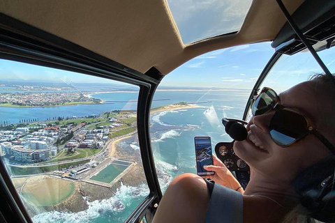 25-30 Minute Newcastle & Macquarie Helicopter Shared Flight - New Castle Holiday 5